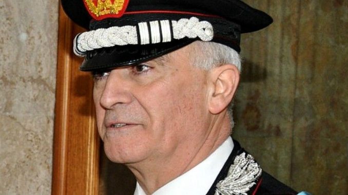Tullio Del Sette, comandante generale dell'Arma dei Carabinieri, confermato