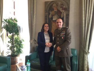 Presidente Marini riceve colonnello Fasciano, nuovo comandante dell’esercito