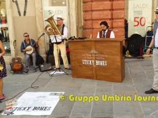 Swing street a Umbria Jazz in Corso Vannucci a Perugia, come West 52nd NYC