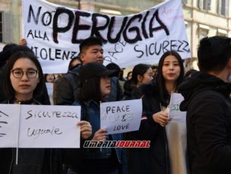 Studenti cinesi aggrediti, la manifestazione in piazza a Perugia
