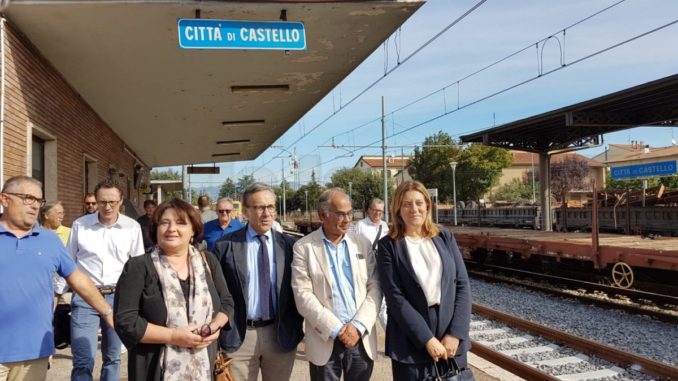 Trasporti, l'Umbria avrà la sua grande ferrovia, oggi l'inaugurazione