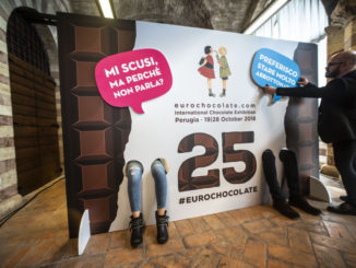 Eurochocolate ha celebrato il suo primo quarto di secolo, successo il 25esimo compleanno