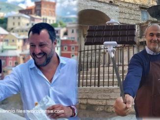 Eugenio Guarducci sfida Matteo Salvini a colpi di selfie, il guanto di sfida