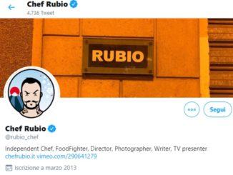 Fratelli d'Italia denuncia Chef Rubio, ha scritto «Razzisti umbri» su Twitter
