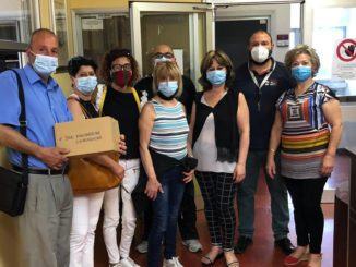 Donazione di mascherine chirurgiche all'ospedale di Terni