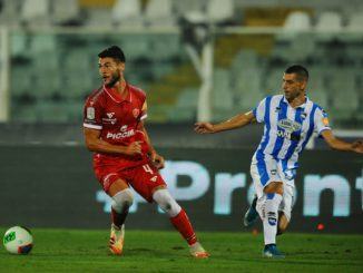 Il Perugia inciampa a Pescara: 2-1 per evitare il baratro la carta “Curi”