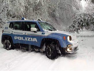Neve e gelo per l’arrivo di Burian: grande impegno della Polizia di Stato