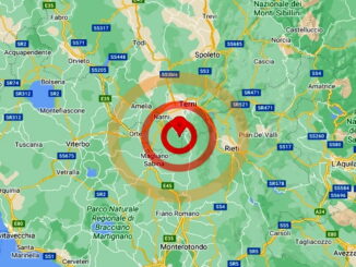 Terremoto fra Umbria e Lazio, scossa lieve avvertita a Terni