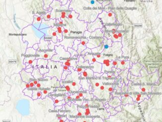 Versioni interattive di classificazione e pericolosità territorio umbro del Servizio Rischio idrogeologico, idraulico e sismico