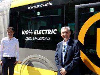 Busitalia Umbria: a Perugia il primo test del bus elettrico di 18 metri
