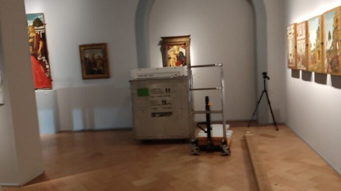 Sdoganate 9 opere de Il Perugino, Adm espleta procedure