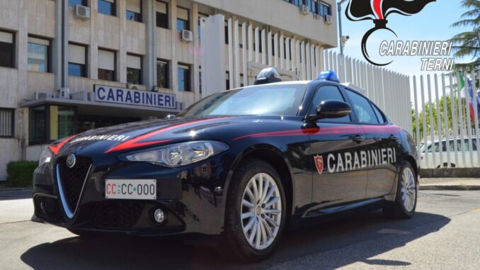Carabinieri di Terni, cinque arresti per violazione delle misure in atto