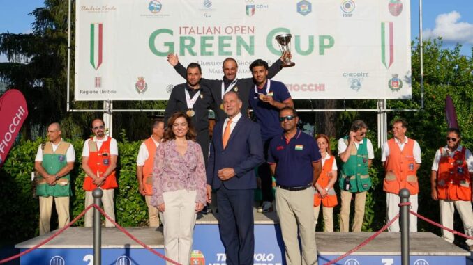 Italian Open Green Cup Umbria al top per tiro a volo internazionale