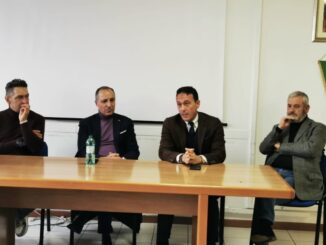 Presidente Federazione Ciclistica, Cordiano Dagnoni, in visita a Perugia