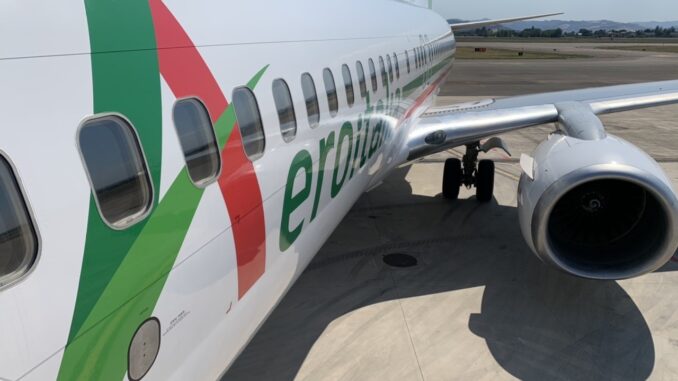 Aeroitalia cambia orario volo partenza da Bergamo e lavora per migliorare
