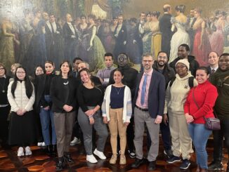 Delegazione di studenti internazionali dell’Università per Stranieri in visita alla “Fondazione Perugia”