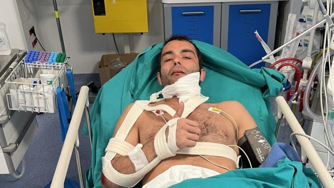 Il pilota Danilo Petrucci si infortuna gravemente durante un allenamento di motocross