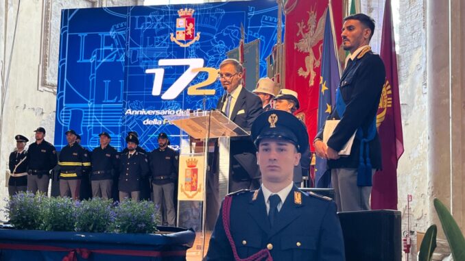 Celebrazione del 172° Anniversario della Polizia di Stato a Perugia