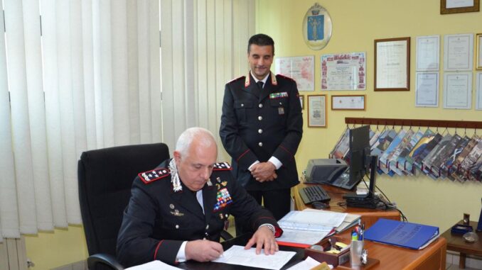 Il comandante generale dei carabinieri visita comando di Terni