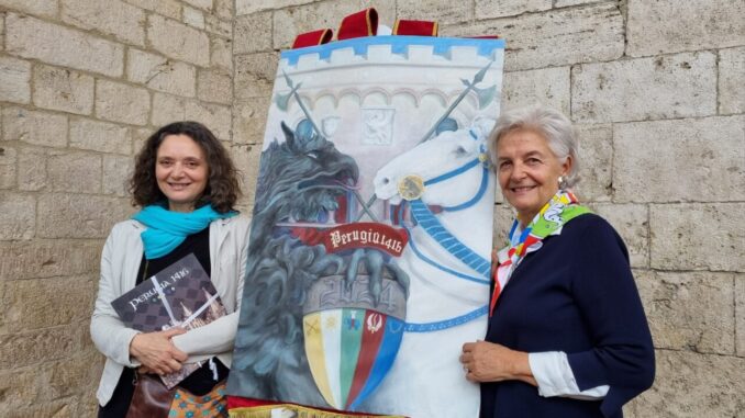 Perugia1416, Maria Serena Colombo è l’autrice del Palio 2024