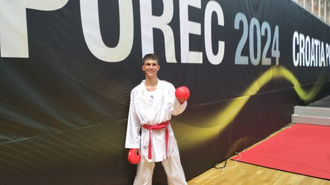 Karate, Andrea Lupattelli settimo classificato alla Youth League